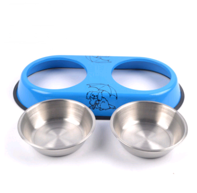 Anchor Double Bowl Set