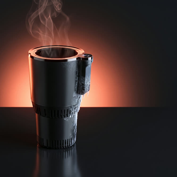 TempHold Car Cup Warmer & Cooler